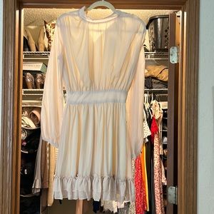 Cream dress NWT